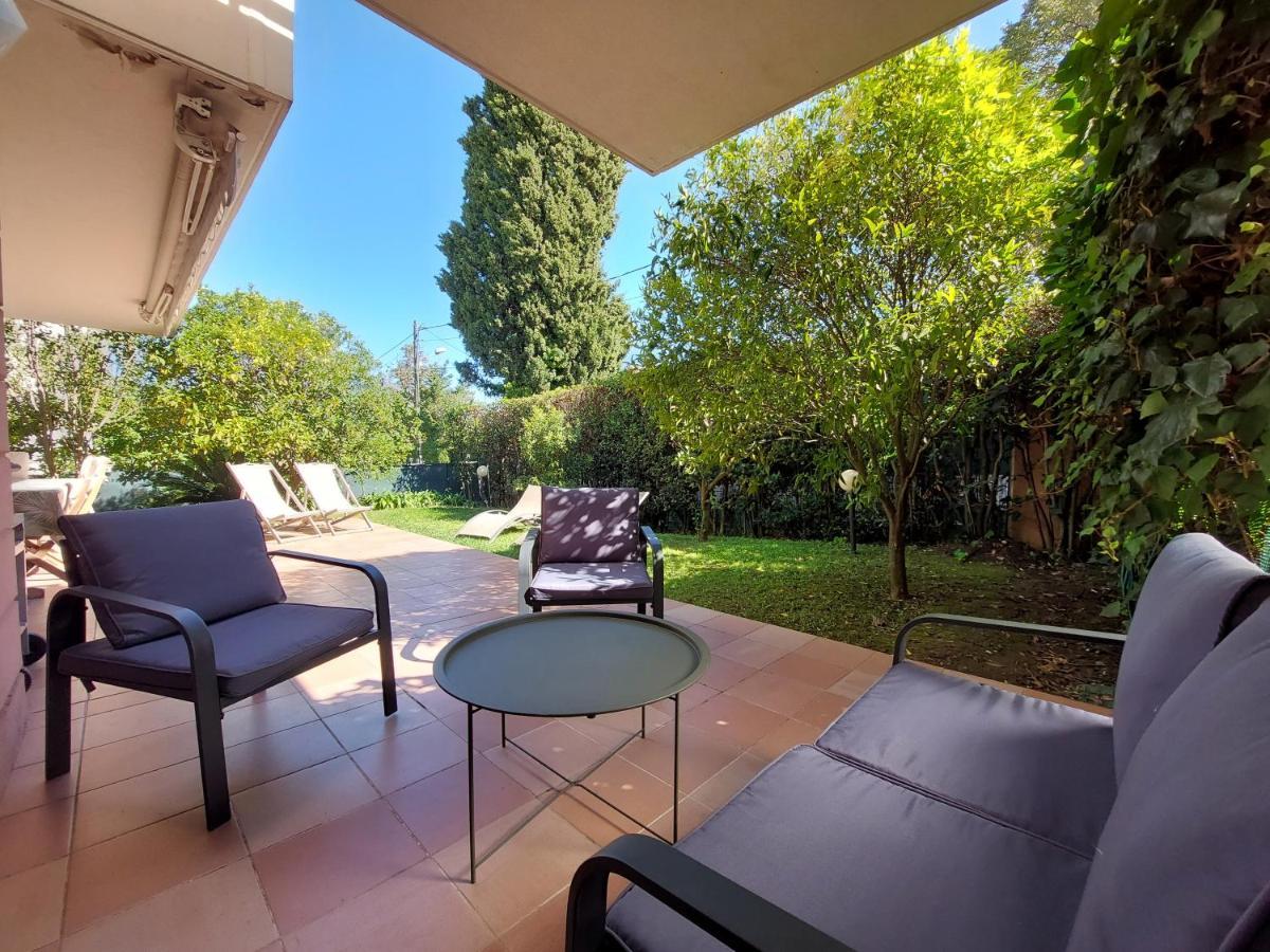 Plage La Salis 3 Chambres, Jardin - 3 Bedrooms Antibes Ngoại thất bức ảnh